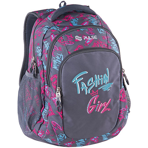 Рюкзак Pulse Teens Fashion girl, серый - разноцветный от Pulse