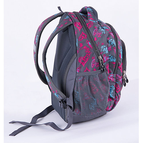 Рюкзак Pulse Teens Fashion girl, серый - разноцветный от Pulse