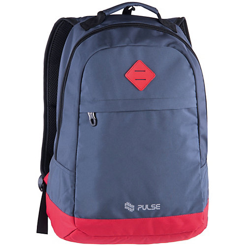 Рюкзак Pulse Bicolor Blue-Red, серо-красный - серый от Pulse