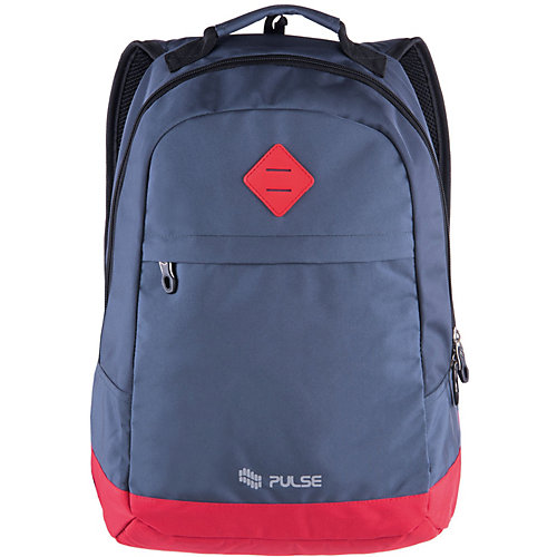 Рюкзак Pulse Bicolor Blue-Red, серо-красный - серый от Pulse