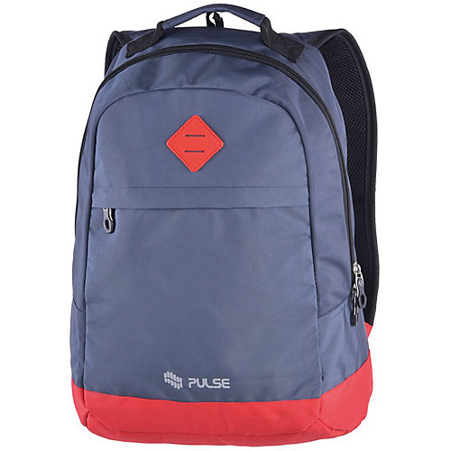 Рюкзак Pulse Bicolor Blue-Red, серо-красный - серый от Pulse