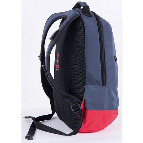 Рюкзак Pulse Bicolor Blue-Red, серо-красный - серый от Pulse