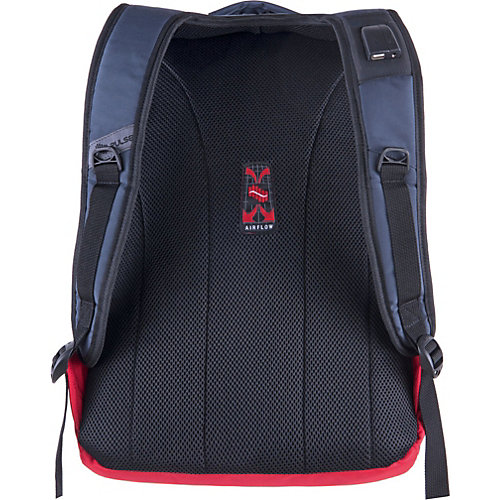 Рюкзак Pulse Bicolor Blue-Red, серо-красный - серый от Pulse
