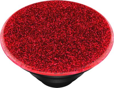 PopGrip Premium Glitter Red rot/wei