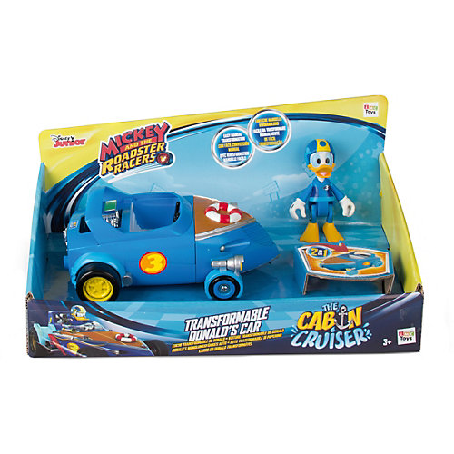 Игровой набор IMC Toys Микки и весёлые гонки "Автомобиль Дональда Дака", 2 в 1 от IMC Toys