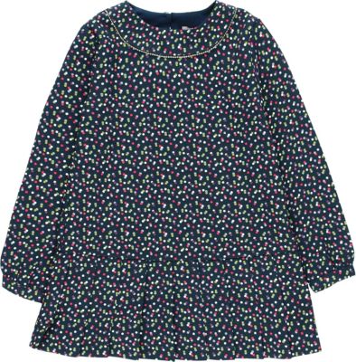 Kinder Kleid dunkelblau Gr. 110 Mädchen Kleinkinder