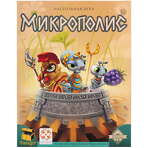 Настольная игра Стиль жизни "Микрополис" от Стиль жизни
