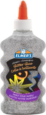 Клей для слаймов Elmer's, с серебристыми блестками, 177 мл