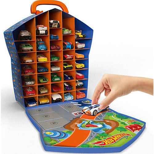 Портативный кейс Hot Wheels для хранения 36 машинок