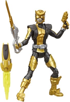 Игровая фигурка Power Rangers Beast Morphers Золотой Рейнджер с боевым ключом, 15 см