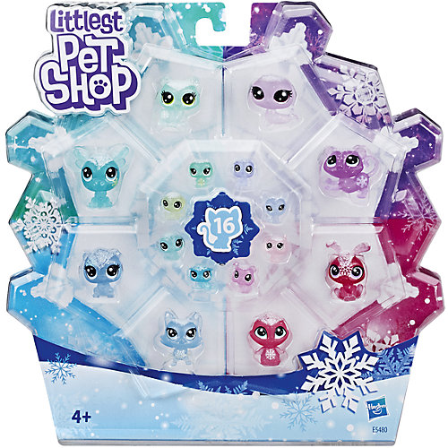 Набор фигурок Littlest Pet Shop "Холодное царство", 16 петов от Hasbro