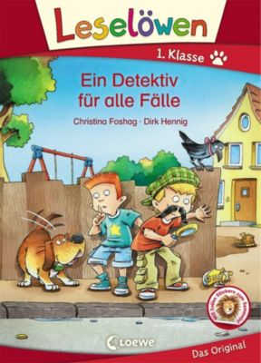 Buch - Leselöwen 1. Klasse: Ein Detektiv alle Fälle Kinder