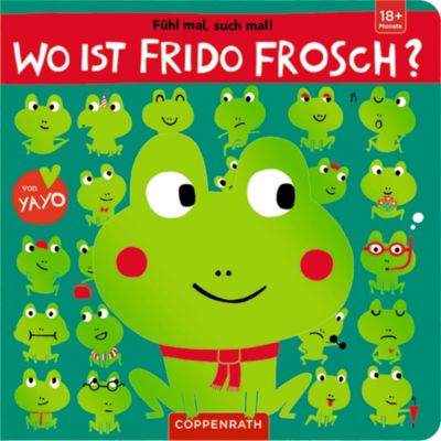 Buch - F�hl mal, such mal!: Wo ist Frido Frosch?