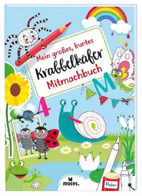 Buch - Mein groes, buntes Krabbelkfer Mitmachbuch