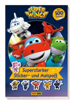 Buch - Super Wings: Superstarker Sticker- und Malspaß