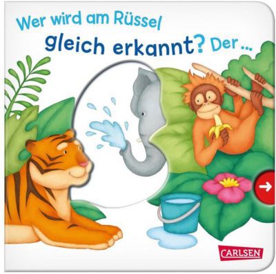 Buch - Wer wird am Rssel gleich erkannt? Der ... Elefant!: Groausgabe