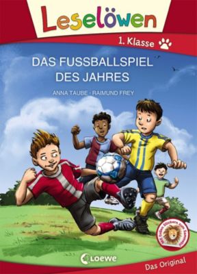 Buch - Leselöwen 1. Klasse: Das Fußballspiel des Jahres, Großbuchstabenausgabe