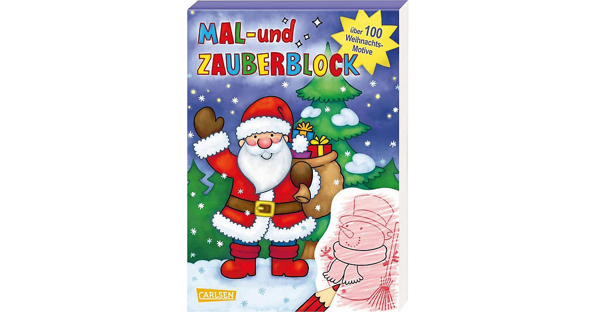Buch - Mal- und Zauberblock: Weihnachten