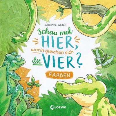 Buch - Schau mal hier, worin gleichen sich die vier?: Farben