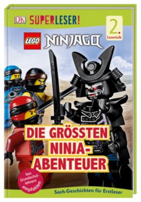 Buch - SUPERLESER! LEGO Ninjago: Die grten Ninja-Abenteuer, 2. Lesestufe