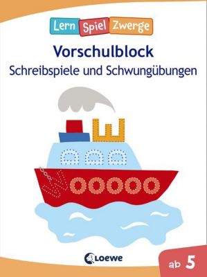 Buch - LernSpielZwerge, Vorschulblock: Schreibspiele und Schwung�bungen