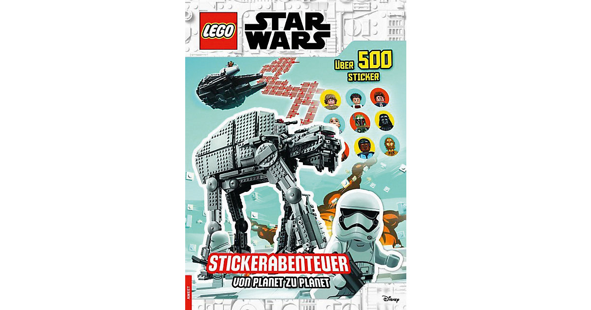 Buch - LEGO Star Wars: Stickerabenteuer: von Planet zu Planet