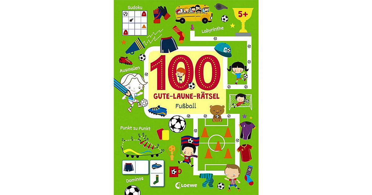 Buch - 100 Gute-Laune-Rätsel: Fußball