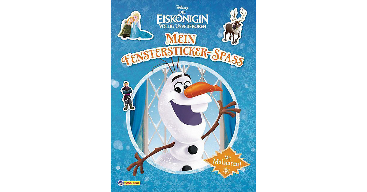 Buch - Disney Eiskönigin: Mein Fenstersticker-Spaß
