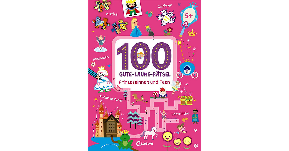 Buch - 100 Gute-Laune-Rätsel: Prinzessinnen und Feen