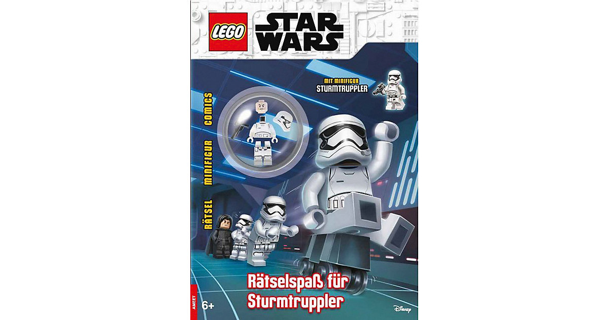 Buch - LEGO Star Wars: Rätselspaß Sturmtruppler, mit Minifigur (Sturmtruppler) Kinder