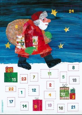 Buch - Die kleine Raupe Nimmersatt: Mein Adventskalender