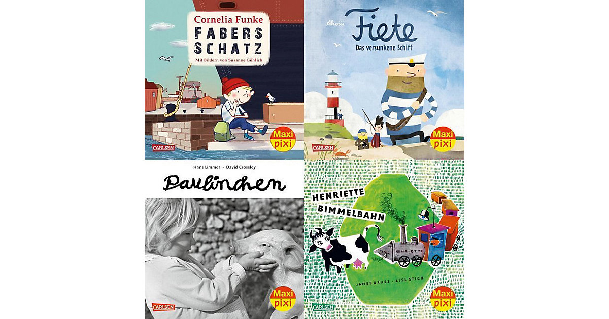 Buch - Maxi-Pixi: Bilderbuch-Schätze, 4 Hefte
