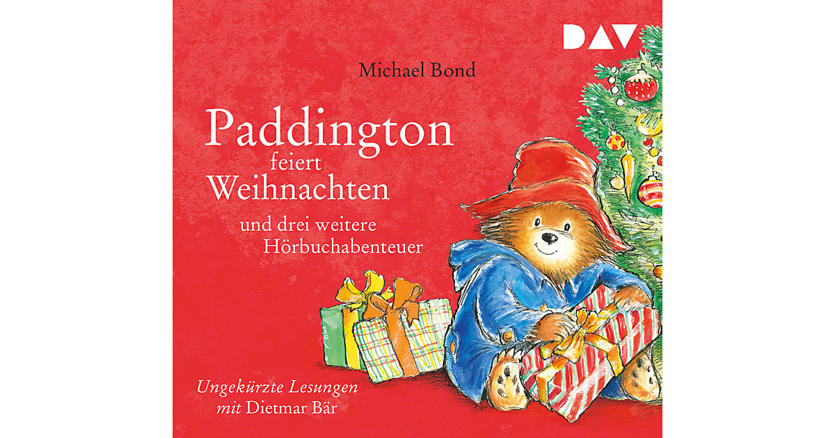 Paddington feiert Weihnachten und drei weitere Hörbuchabenteuer, 1 Audio-CD Hörbuch