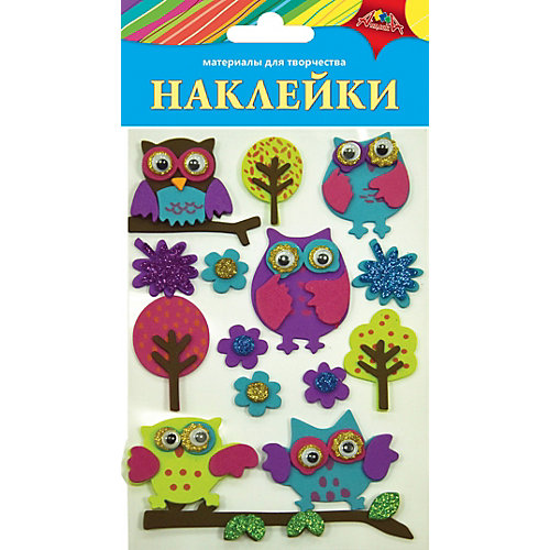 Наклейки Апплика "Ассорти" Совы от АппликА