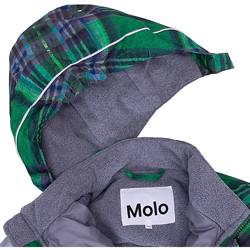Утеплённый комбинезон Molo - зеленый от Molo