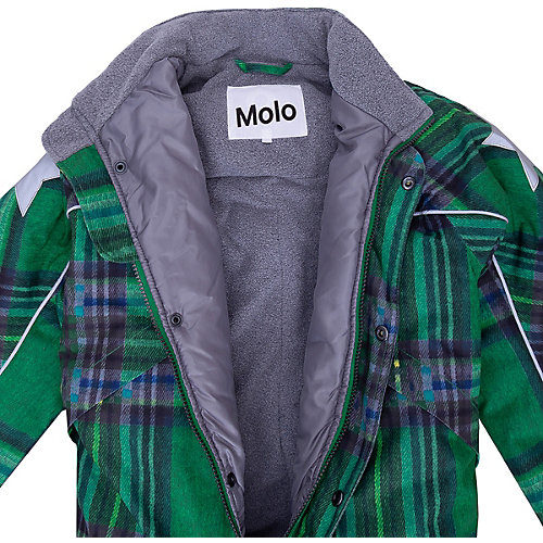 Утеплённый комбинезон Molo - зеленый от Molo