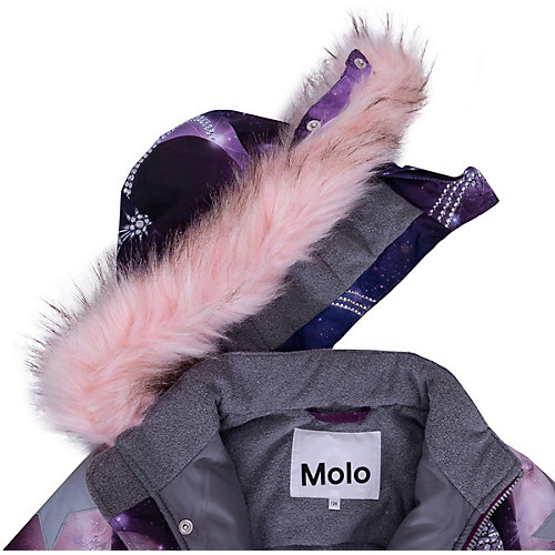 Утеплённый комбинезон Molo - лиловый от Molo