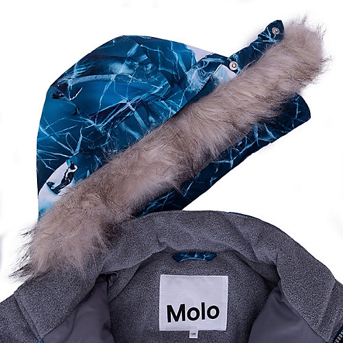 Утеплённый комбинезон Molo - синий от Molo