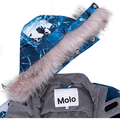 Утеплённый комбинезон Molo - синий от Molo