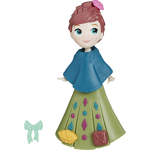 Мини-кукла Disney Princess "Холодное сердце", Анна в зелёном платье от Hasbro