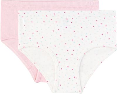 Slips Doppelpack , Organic Cotton rosa Gr. 128 Mdchen Kinder