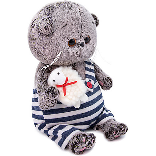Мягкая игрушка Budi Basa Кот Басик Baby с овечкой, 20 см от Budi Basa