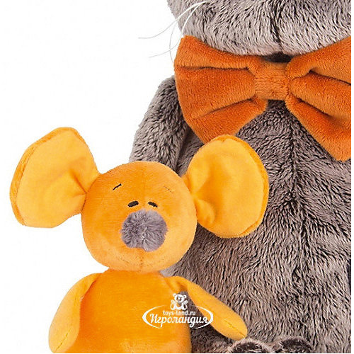 Мягкая игрушка Budi Basa Кот Басик с мышкой Миленой, 25 см от Budi Basa