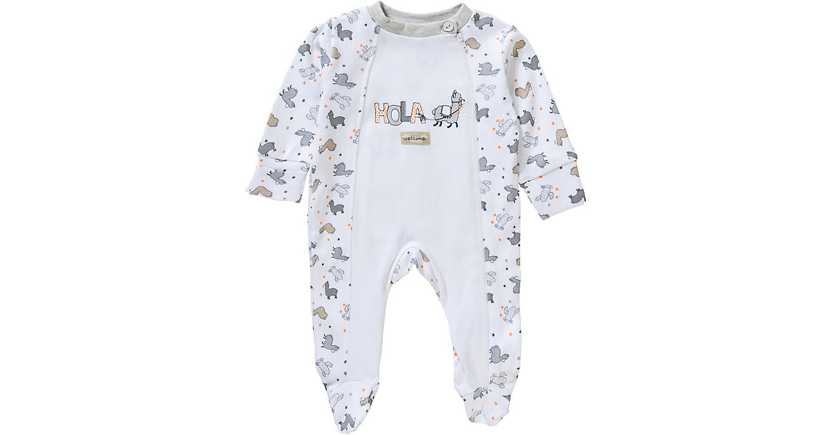 Baby Schlafanzug, Lama mehrfarbig Gr. 68