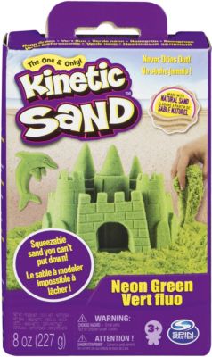 Игровой набор Kinetic Sand "Кинетический песок", зеленый