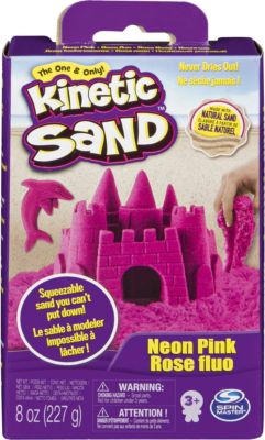 Игровой набор Kinetic Sand "Кинетический песок", розовый