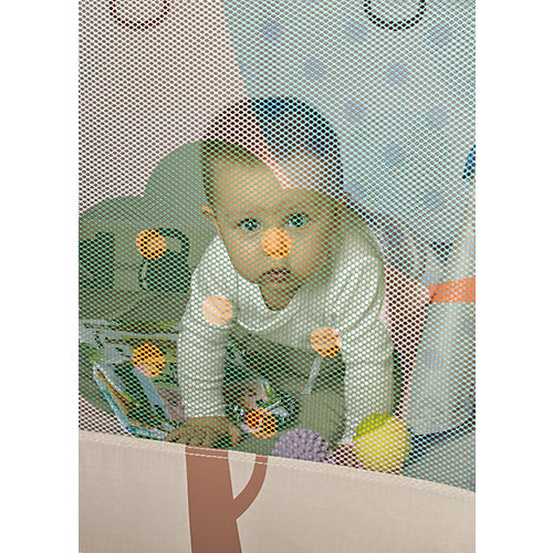 Манеж Happy Baby Alex Home бежево-зелёный от Happy Baby