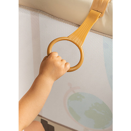 Манеж Happy Baby Alex Home бежево-коричневый от Happy Baby