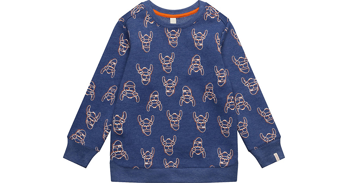Sweatshirt blau Gr. 104/110 Jungen Kleinkinder