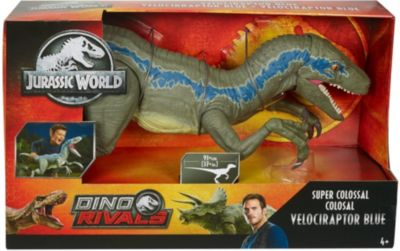 Realistische Velociraptor Blue Jurassic Dinosaurier Welt Actionfigur Spielzeug 